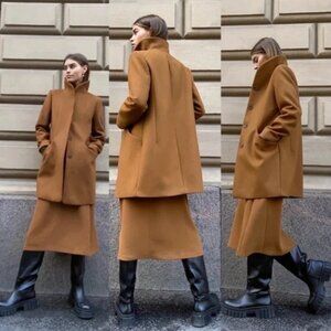 Wilfred The Cocoon Coat Wool Cashmere sz SMALL